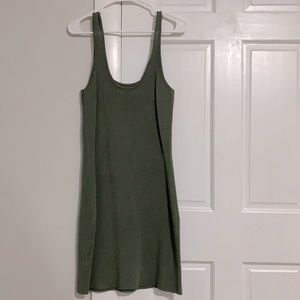 Abercrombie and Fitch basics Olive green dress